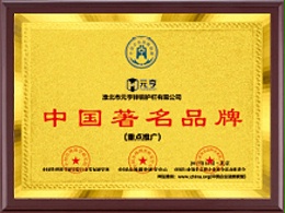 中国著名品牌