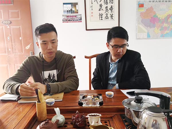 碧桂园采购部领导来厂考察